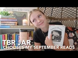 TBR jar picks my September reads!