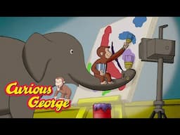 The Amazing Painting Elephant 🐵 Full Episodes | Curious George