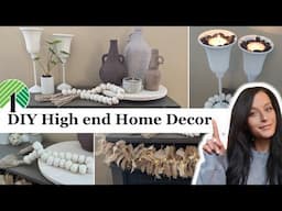 Transform Your Home With Dollar Tree And Thrifted Finds: Easy High-end Decor Hacks!