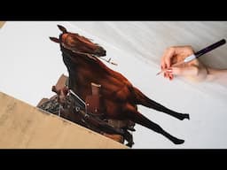 Drawing a Cowboy's Horse