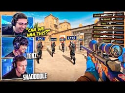 3 PROS VS 5 NOOBS IN COUNTER STRIKE 2