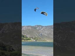 That inversion felt good // kiteboarding