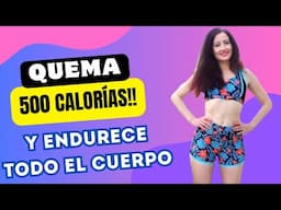 CUERPAZO DELGADO Y TONIFICADO 🔥 RUTINA CARDIO + TONIFICACIÓN 💥 Elimina Grasa y Flacidez