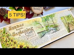 How to Storytell through Art in your Nature Journal