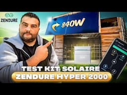 Je teste le kit HYPER2000 de chez ZENDURE