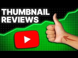 How to Make Viral Thumbnails - FREE LIVE THUMBNAIL REVIEWS