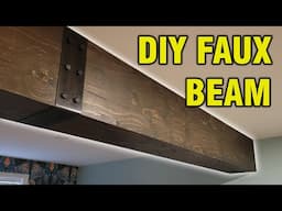 How to Make a Faux Wood Beam