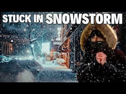 stuck in snow storm | Snowfall In America Vlog