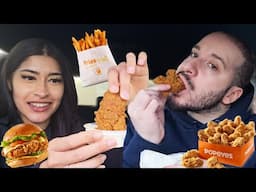 My Wife Was Craving Popeyes Again (Mukbang)