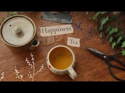 Craft With me a Happiness Tea Blend to get Through These Winter Days | Daily Brightening Tonic