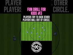 Fun Soccer Drill for Kids #3 #football #soccer #passingdrill