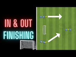 In & Out Finishing | Triangle Passing | Football/Soccer