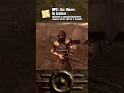 NPCs Use Chems in #Fallout New Vegas