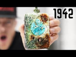 SUPER RARE Whiskey Hip Flask Restoration - World War II - RAF