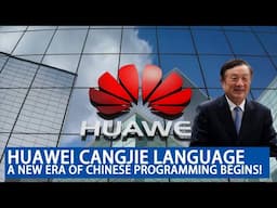 Huawei again attracted industry attention by launching the brand new Cangjie programming language.