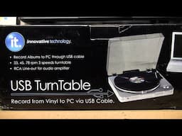 Those cheap 2000s USB turntables - Are they really THAT bad?