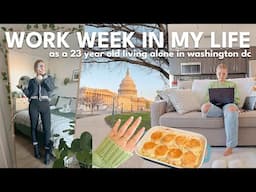 WORK WEEK IN MY LIFE 🥙 working 9-5 in marketing, new recipe, morning routine | Charlotte Pratt