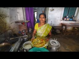 Suryavati Aunty Special Kalpatu (Mix Dosa) & Bonda | Cheapest Food Of Andhra | Street Food India