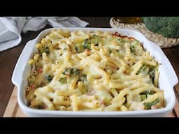 PASTA AL FORNO CON BROCCOLI E PANCETTA - La cucina di Rita