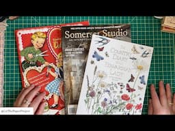 Somerset Studio Magazine Flip Issue 1 2025  ✨ Vintage Valentines✨ Edith Holden Colouring Book