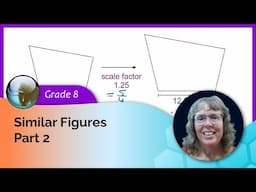 Similar figures: scale factor and scale ratio, how to set up proportions