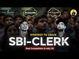 BE THE TOP 1% - SBI Clerk PRELIMS Strategy | SBI PO | Banking Exams | IBPS | RRB | RIGHT APPROACH |