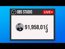 How to Show Live YouTube Subscriber Count in OBS (Fast & Easy)