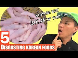 STRANGE KOREAN FOODS | Disgusting? Can you EAT THESE Korean foods?