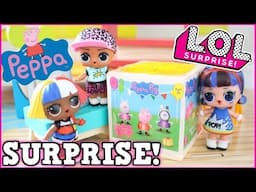 LOL Surprise Dolls Get Peppa Pig Surprise! L.O.L. Peppa Pig English Episodes Christmas Kids Toy