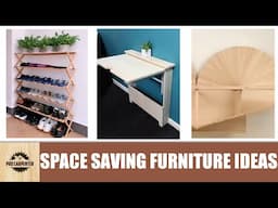 Smart Home Designs: Ingenious Space Saving Furniture Ideas