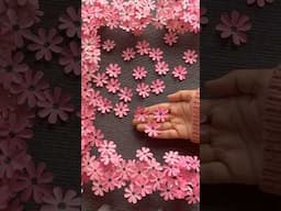 How To Make Stunning Paper Flower Easily! 🌸 #viral #diy  #craft #kidscraftwork #paperflower #shorts