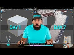 I Learned Hard Surface Modeling in Blender in 7 days