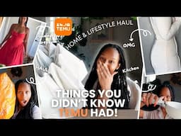 WATCH THIS TEMU HAUL NOW! | CHRISTMAS GIFT IDEAS ON A BUDGET | HOME | KITCHEN | FASHION | LIFESTYLE