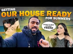 Getting Our HOUSE Ready For SUMMER | Meeting Our Friends In BIRMINGHAM | Indian Youtuber