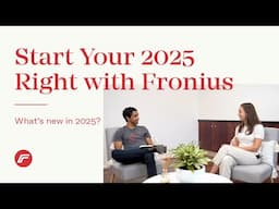 Webinar: Start Your 2025 Right with the Newest Fronius Solutions (AUS)