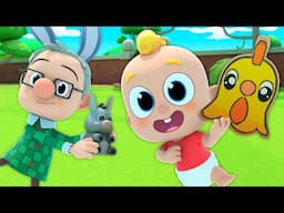 🐔Baby Miliki’s Chicken Dance! | Kids Songs & Nursery Rhymes 🦆Farm Animals Play Pretend🐕