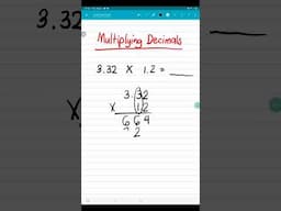 Multiplying Decimals | Project CATH