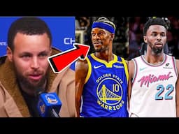 Stephen Curry REACTS To Jimmy Butler Trade For Andrew Wiggins!