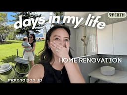 Process of Kitchen and Bathroom Renovations | Perth Summer Vlog