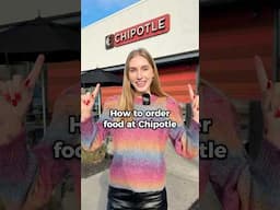 How to order food at chipotle 🌯 #ariannitalagringa #learnenglish #chipotle #gringa