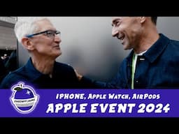 Apple x Ehrenpflaume - Treffen mit Tim Cook, neues iPhone, Apple Watch und Airpods