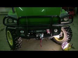 How to Mount a Warn Winch on a John Deere XUV Gator