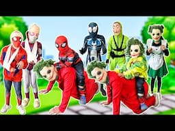 TEAM SPIDER-MAN vs BAD GUY TEAM || Where Is KID SPIDER MAN??- Epic Superhero Adventure! (Action)