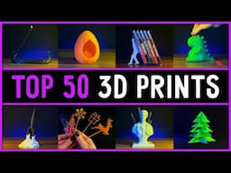 Top 50 BEST 3D Prints of the MONTH | Recap December