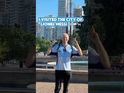 Visiting The City Of Messi! 🇦🇷 #Rosario #Argentina #BuenosAires #argentino #messi #lionelmessi #🐐