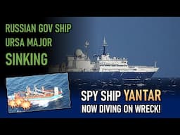 Unique Deep Sea Spy Ship Yantar Now Diving On Wreck Of Russian Ship In Med