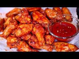 Hot Honey Chicken Wings Recipe - Sweet and Spicy Crispy Chicken wings