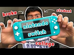 broke college student buys a nintendo switch lite | Janscena