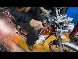 RESTORING SUZUKI GT! Masterful Muffler Repair & Engine Start – The Iconic Exhaust Sound Returns!