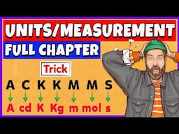 Units and Measurements | Full Chapter | Physics